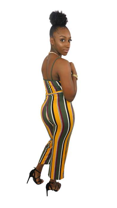 Sheena Stripe Jumpsuit