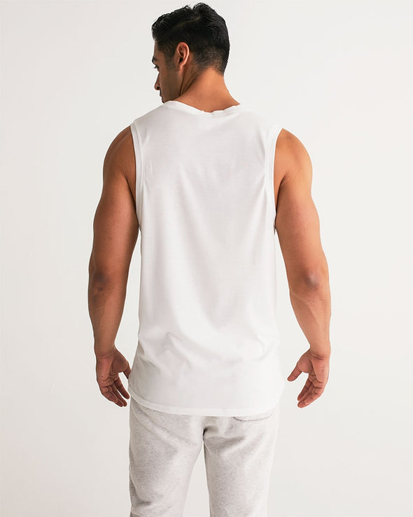 Luxury Thing  Fashion Men's Sports Tank-White