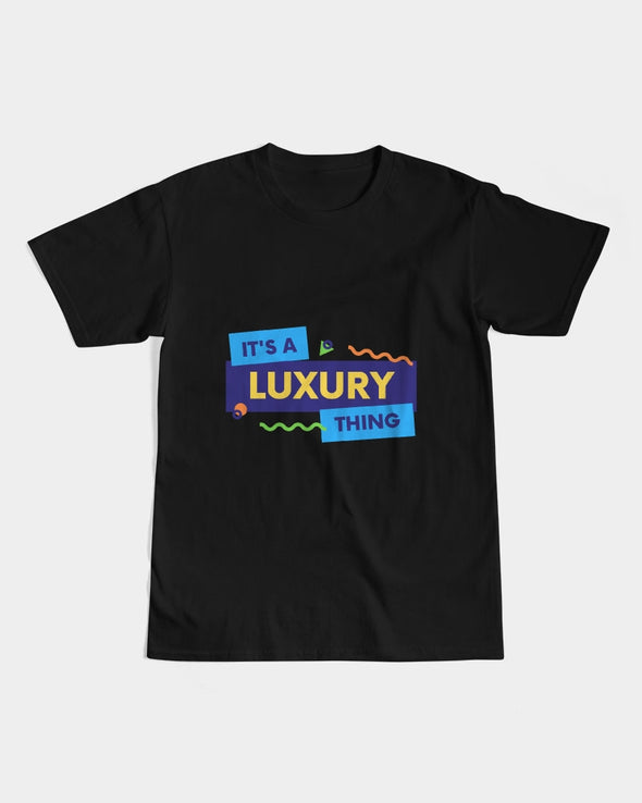 Luxury Thing  Fashion Men's  Graphic Tee Black