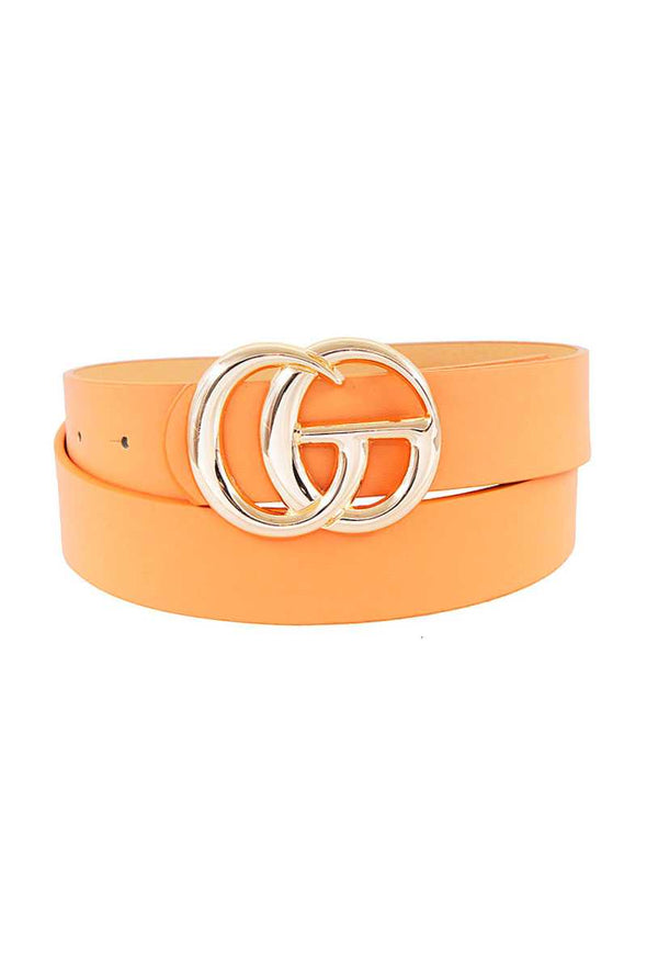 Stylish Trendy Letter Buckle Belt