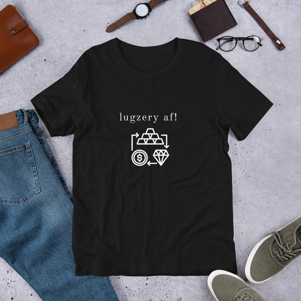 Lugzery AF Short Sleeve Unisex T-Shirt