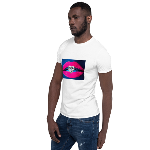 Diamond Kiss Short-Sleeve Unisex T-Shirt