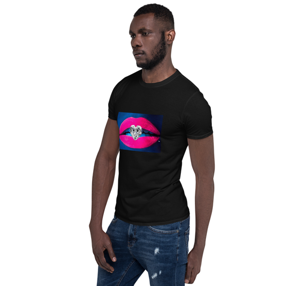 Diamond Kiss Short-Sleeve Unisex T-Shirt