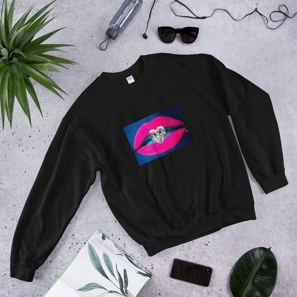 Diamond Kiss Lugzeries Unisex Sweatshirt