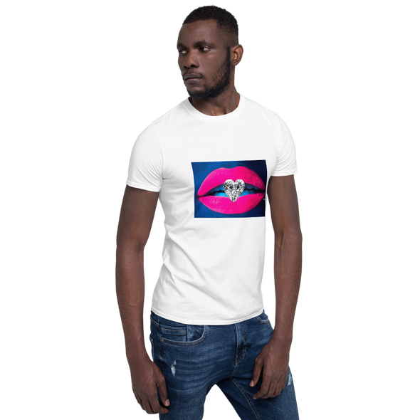 Diamond Kiss Short-Sleeve Unisex T-Shirt