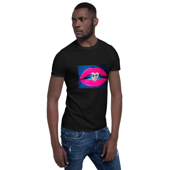 Diamond Kiss Short-Sleeve Unisex T-Shirt