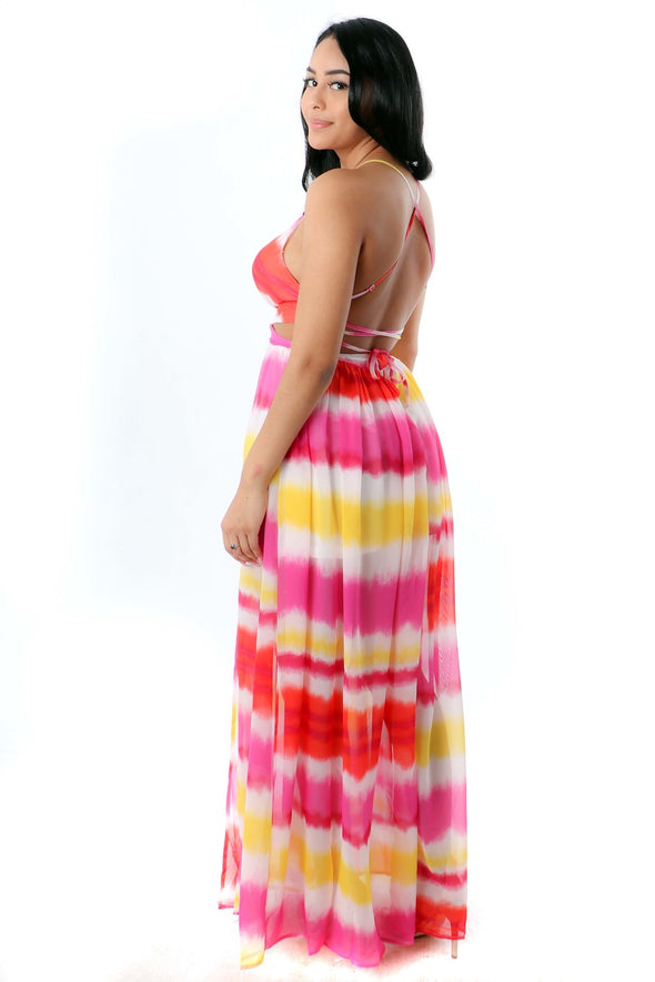 Grace Tie Dye Maxi Dress